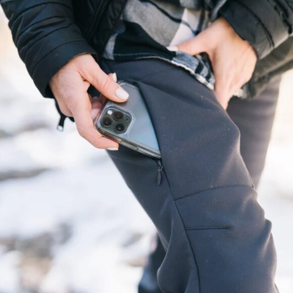 Ketchi Women's Size 4 Gray Fleece Lined High Rise Sitka Winter Pants - Picture 3 of 8